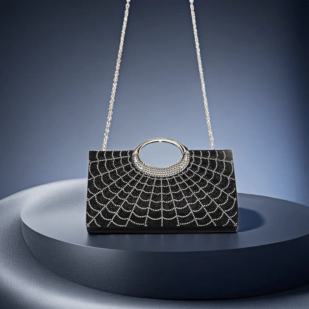 Gothic Punk Rhinestone Bag