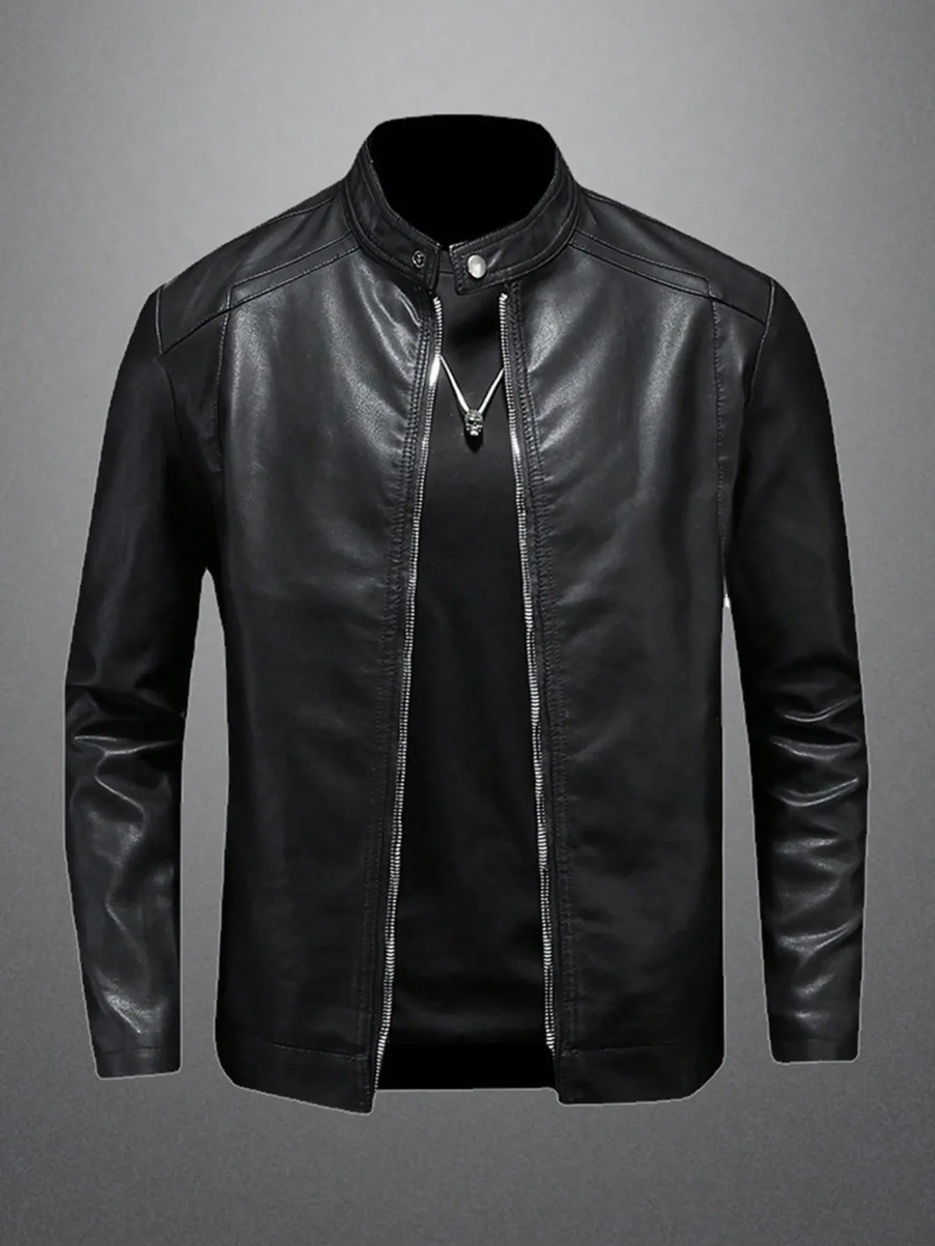 MNs Leather Jacket
