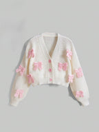 The Whimsical Azure Cardigan
