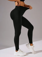 Seamless Elastic Yoga Leggings