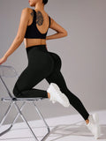 Seamless Elastic Yoga Leggings