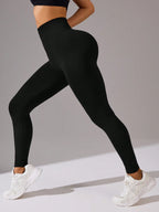 Seamless Elastic Yoga Leggings