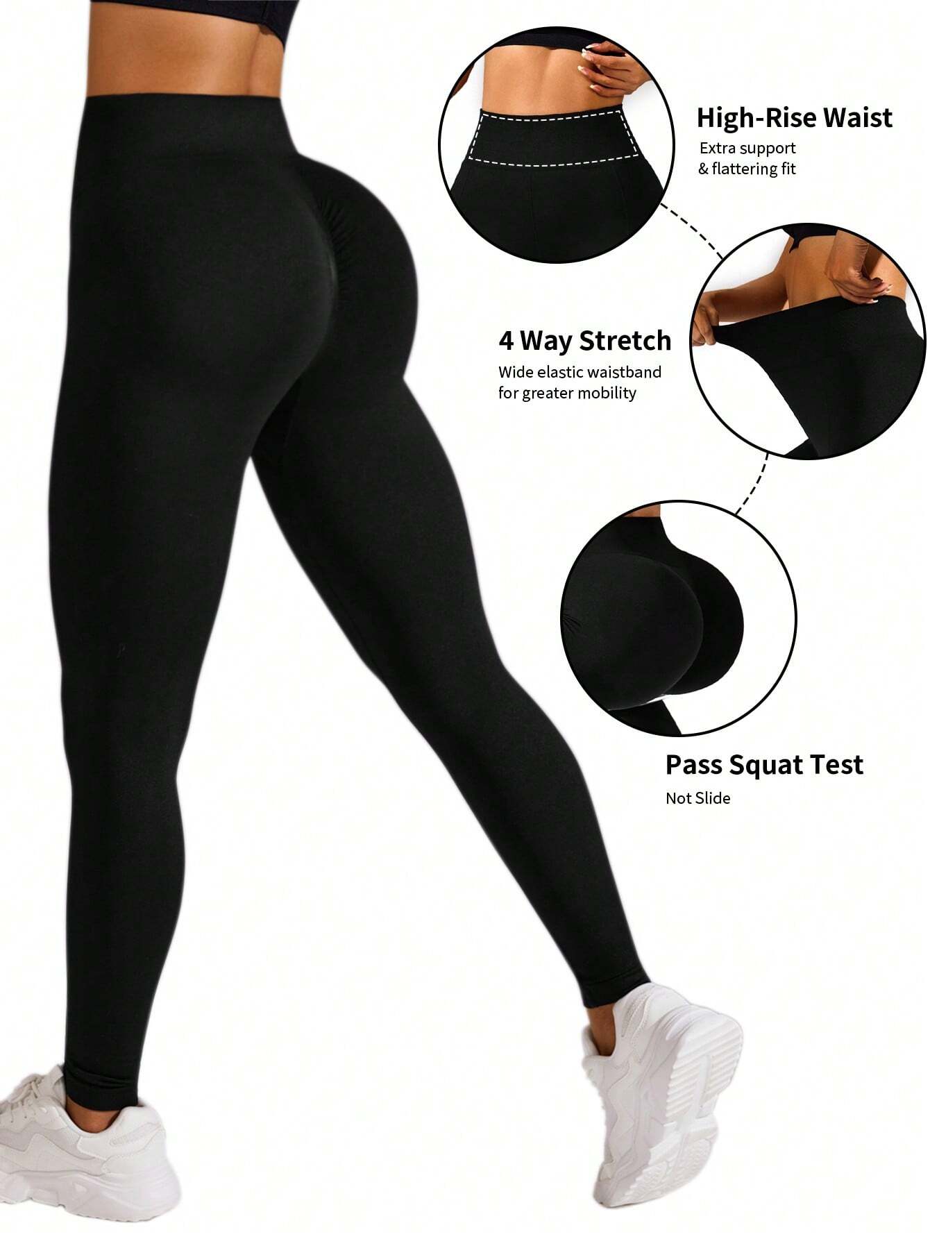 Seamless Elastic Yoga Leggings
