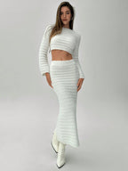 Fuzzy Sweater Set