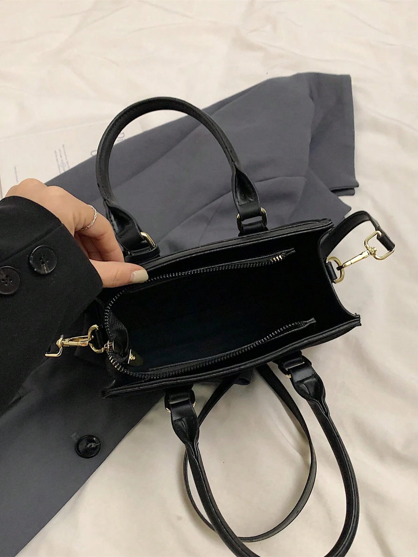 Two-Tone Craft Casual Bag