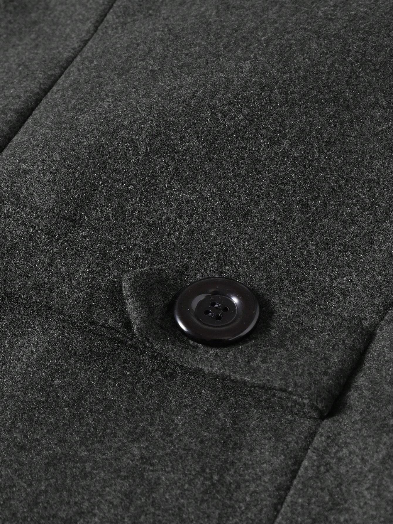Men's Wool Blend Coat