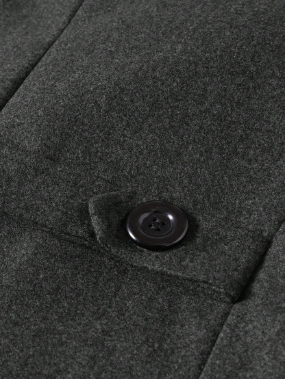 Men's Wool Blend Coat
