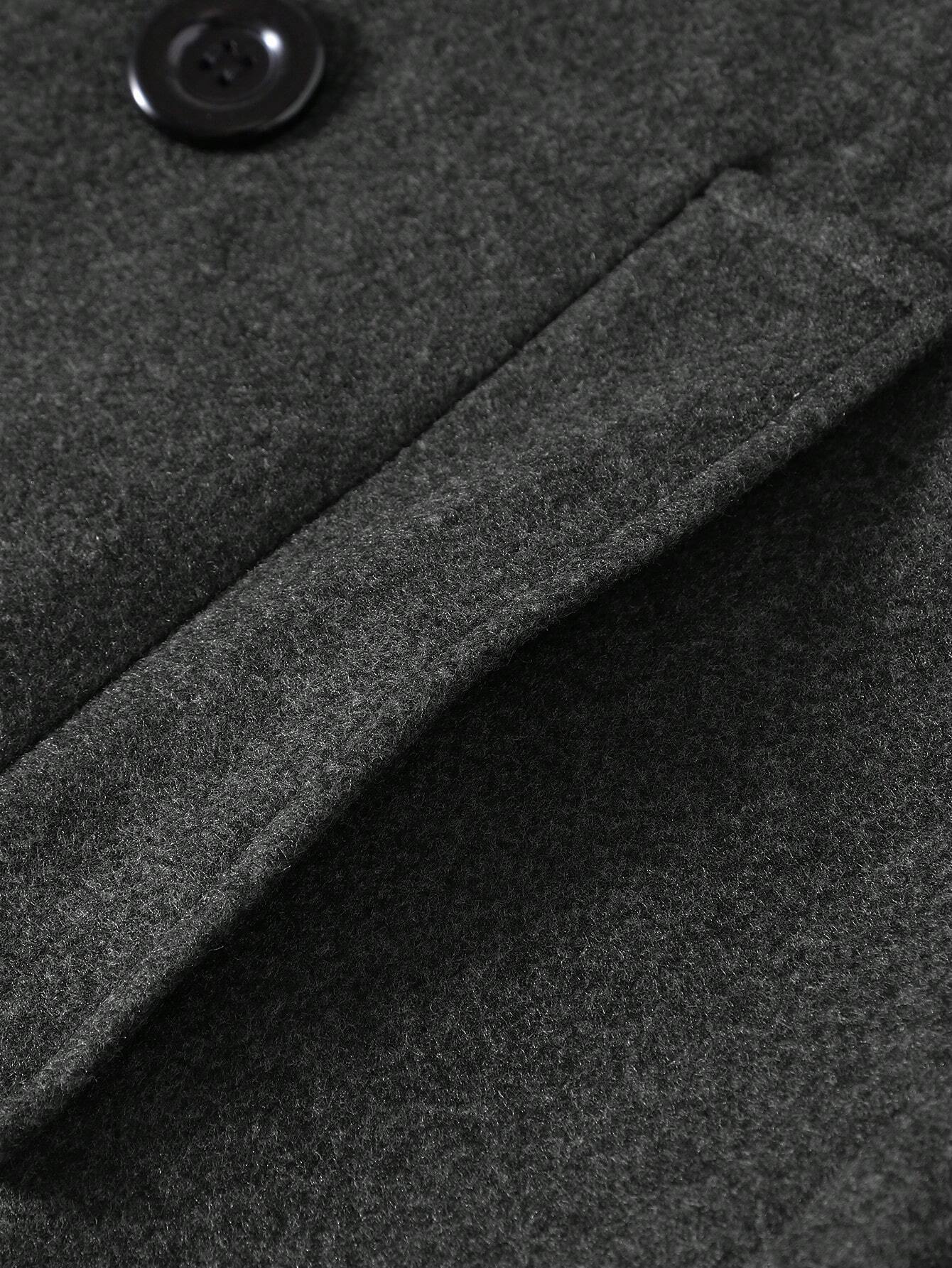 Men's Wool Blend Coat