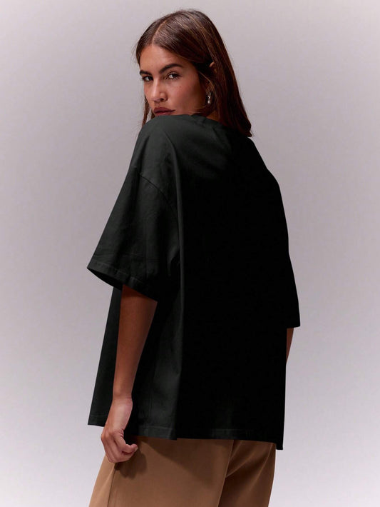 Rare Savage Oversized Crew Neck T-Shirt