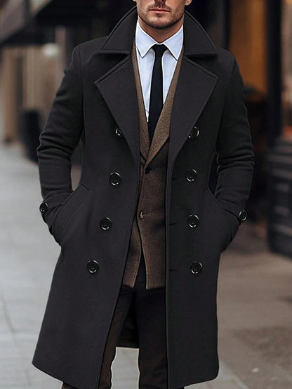 Men's Wool Blend Coat