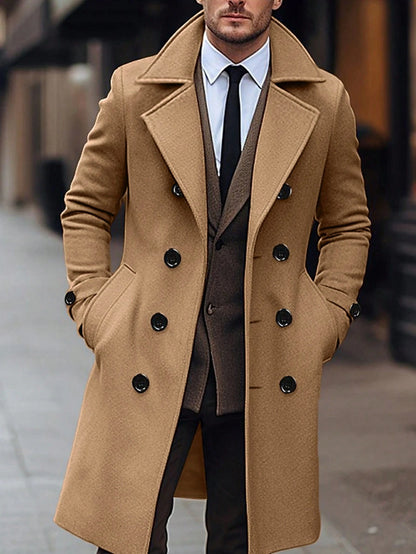 Men's Wool Blend Coat