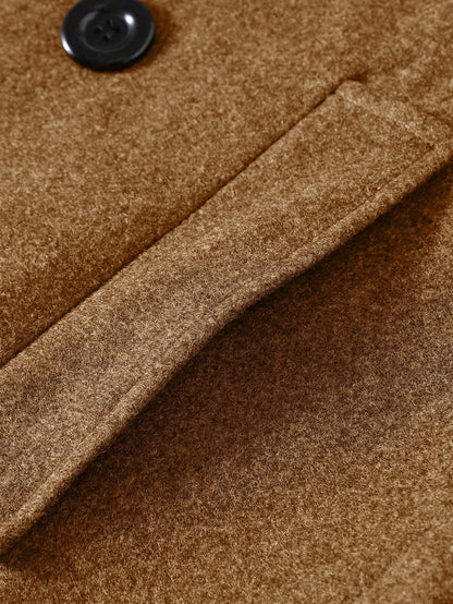 Men's Wool Blend Coat