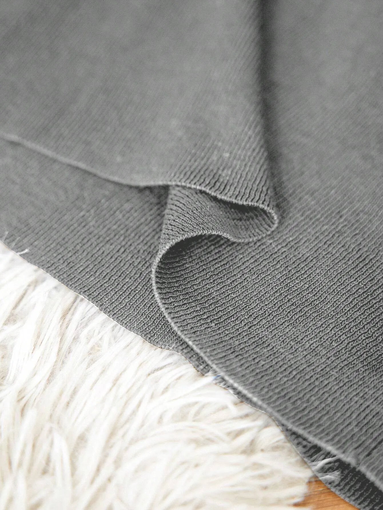 Elegant  Flare Sleeve  Sweater Dress