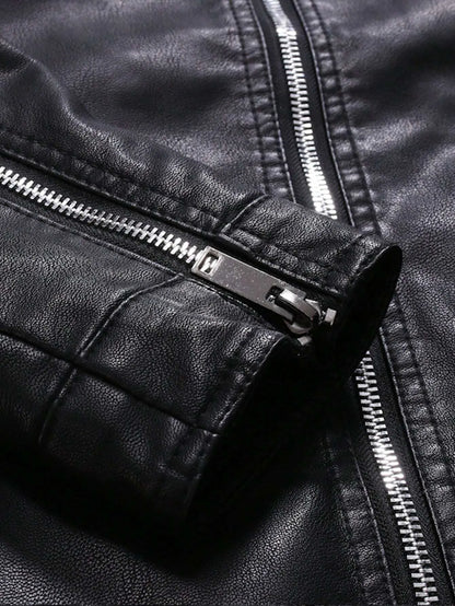 MNs Leather Jacket