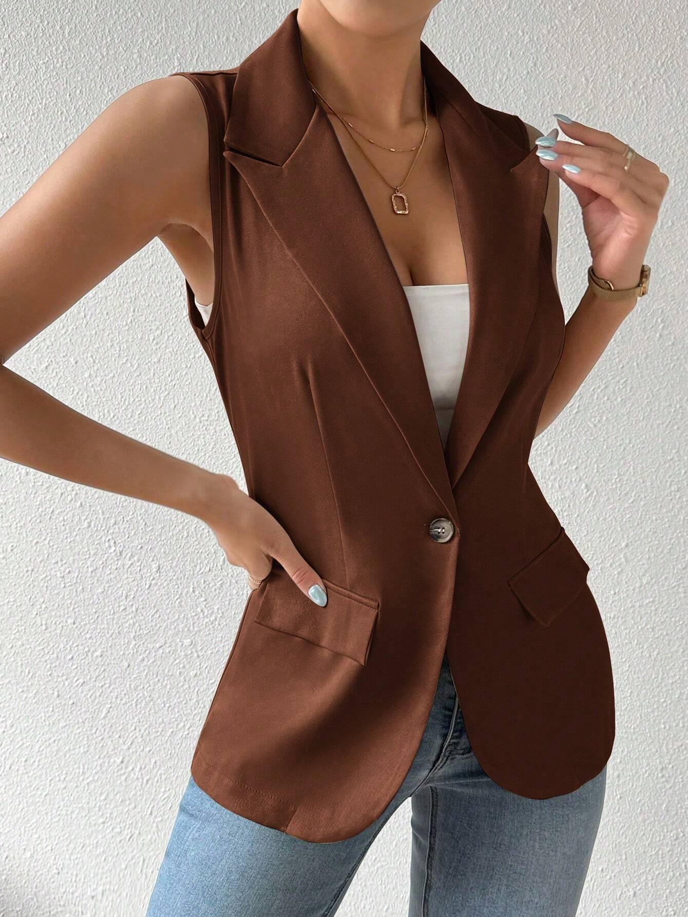 Retro Breasted Waistcoat