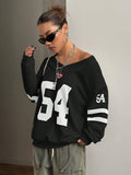 Numeric Jersey Sweatshirt