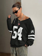 Numeric Jersey Sweatshirt