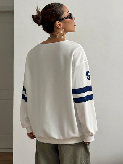 Numeric Jersey Sweatshirt