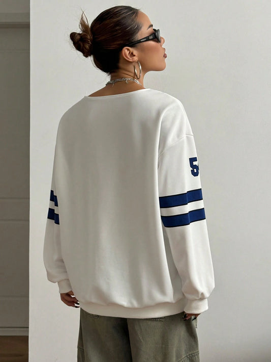 Numeric Jersey Sweatshirt