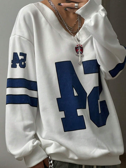 Numeric Jersey Sweatshirt