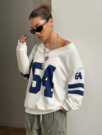 Numeric Jersey Sweatshirt