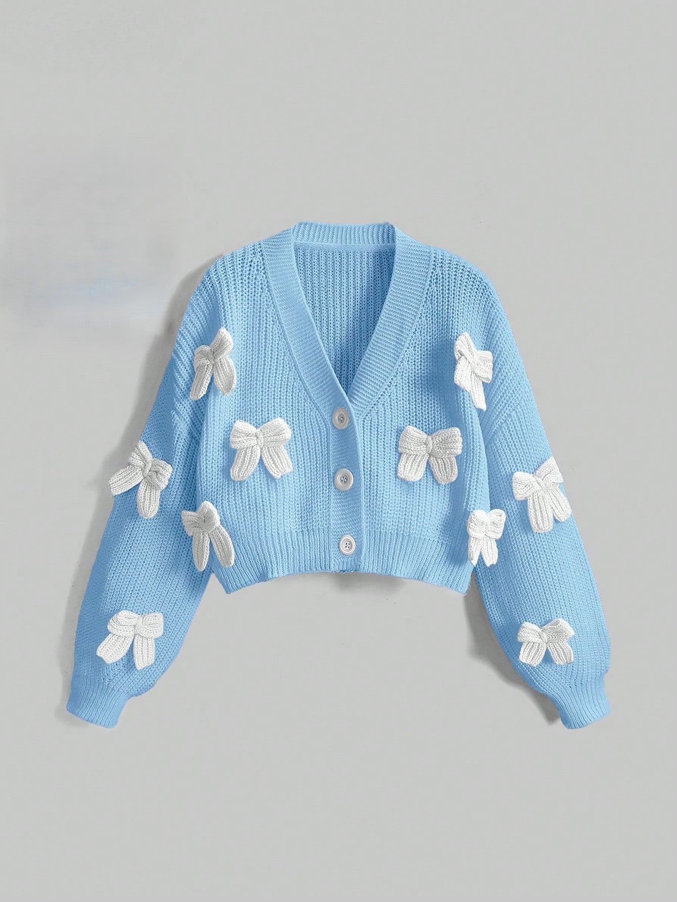 The Whimsical Azure Cardigan