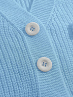 The Whimsical Azure Cardigan