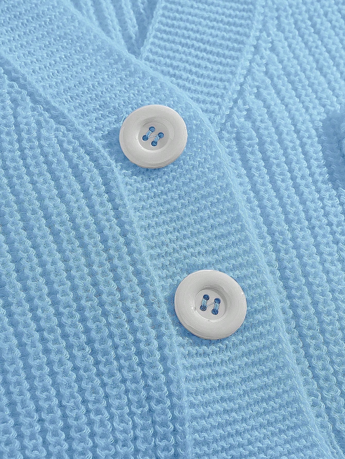 The Whimsical Azure Cardigan