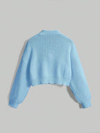 The Whimsical Azure Cardigan