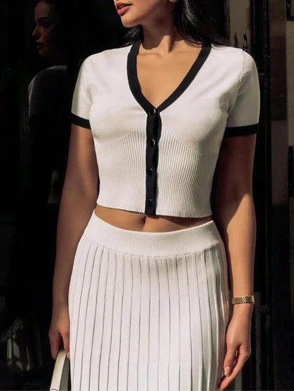 Sweater Two Pieces Set