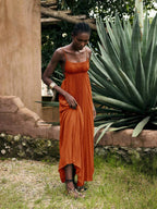Minimalist Sleeveless Bohemian Dress