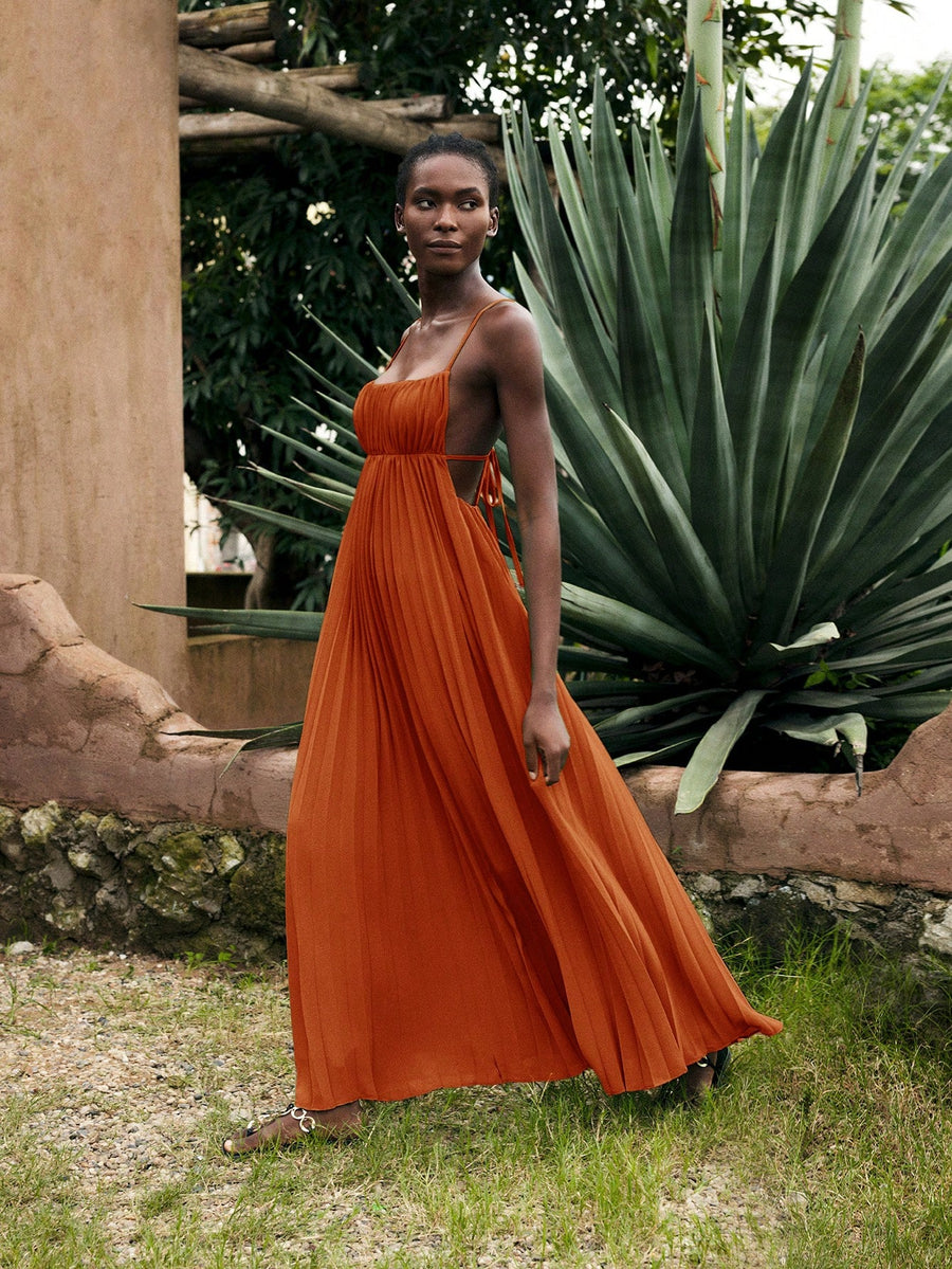 Minimalist Sleeveless Bohemian Dress