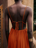 Minimalist Sleeveless Bohemian Dress