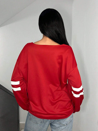 Numeric Jersey Sweatshirt