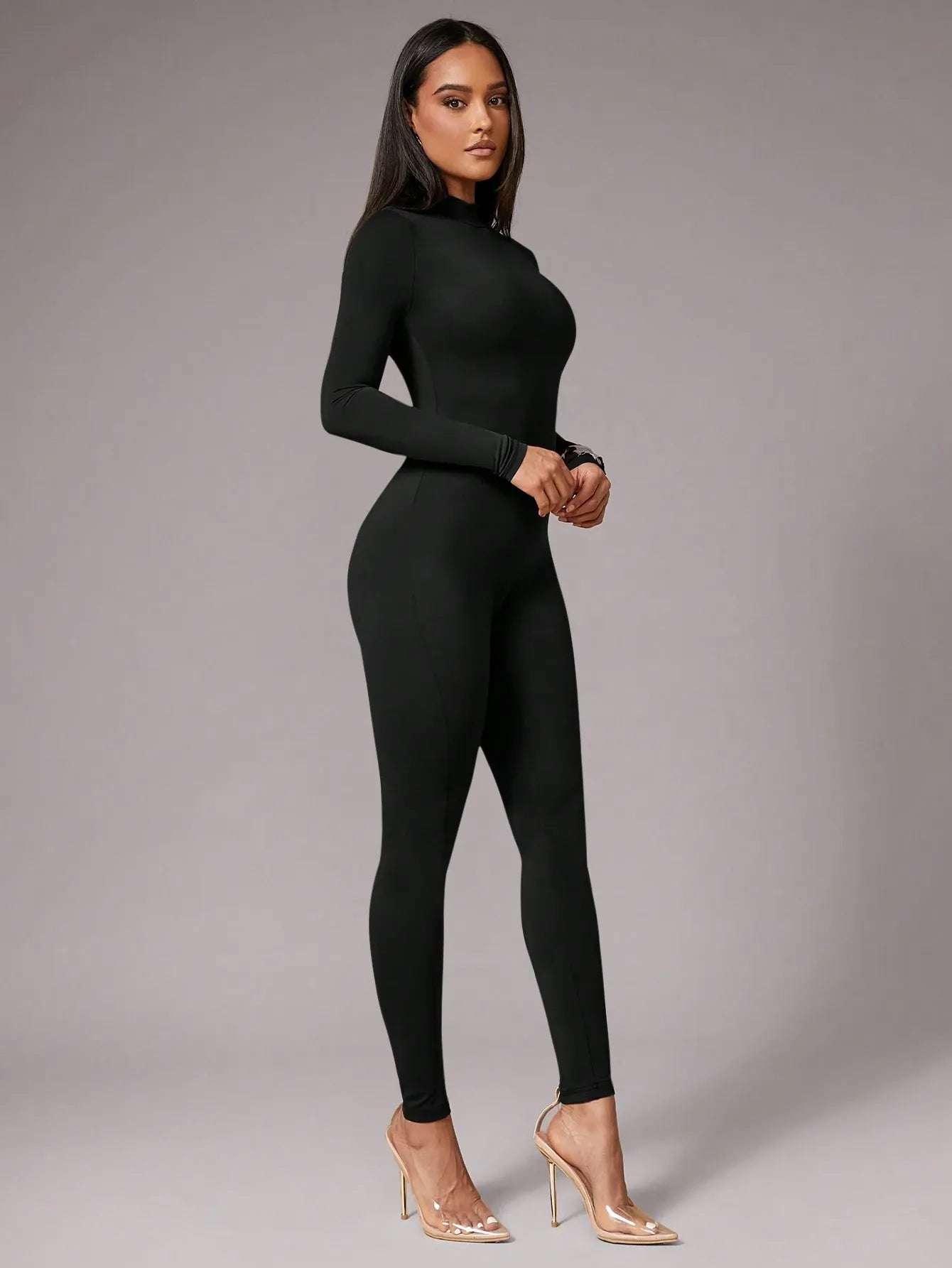 Knit Skinny Jumpsuit