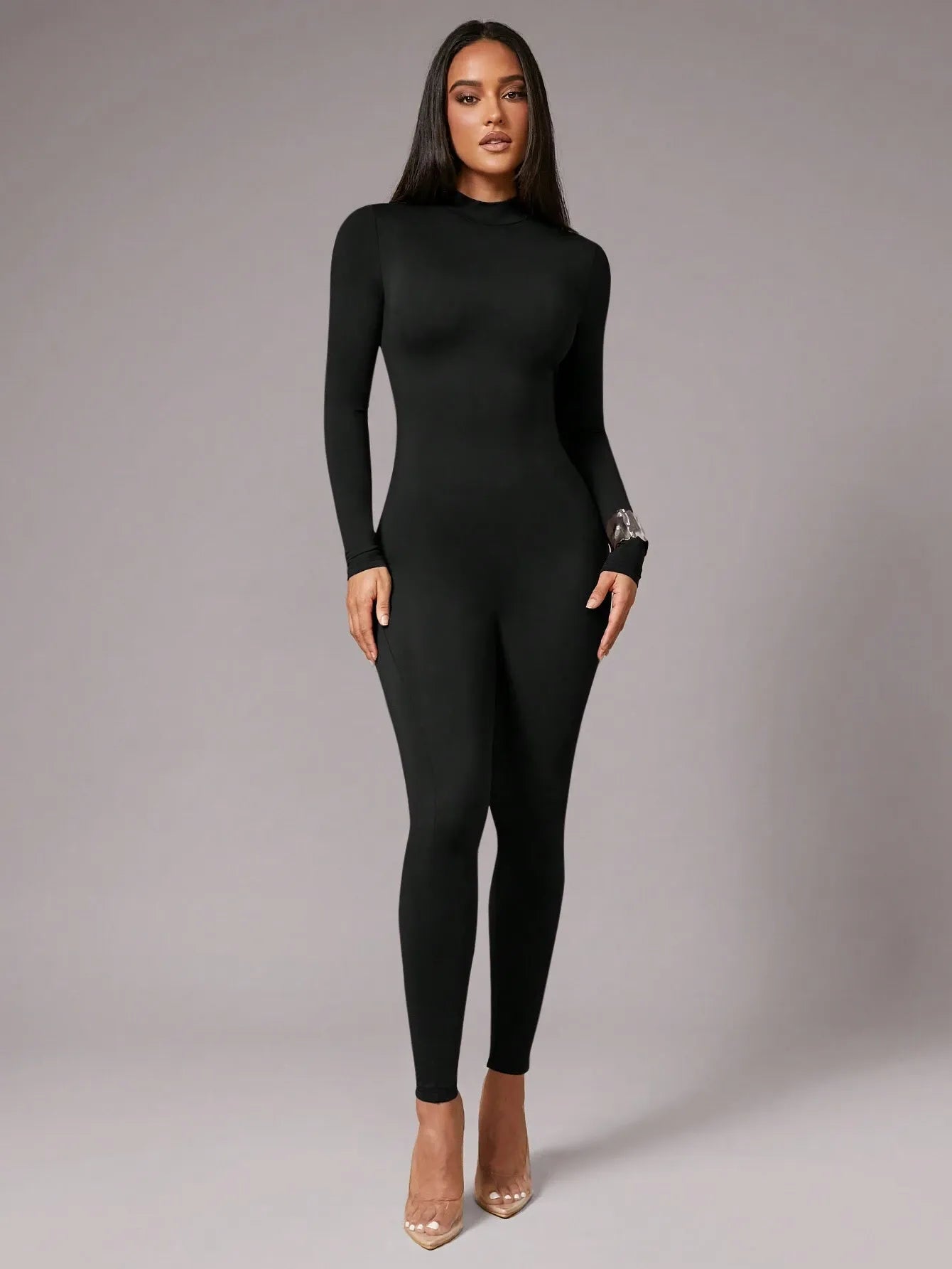 Knit Skinny Jumpsuit