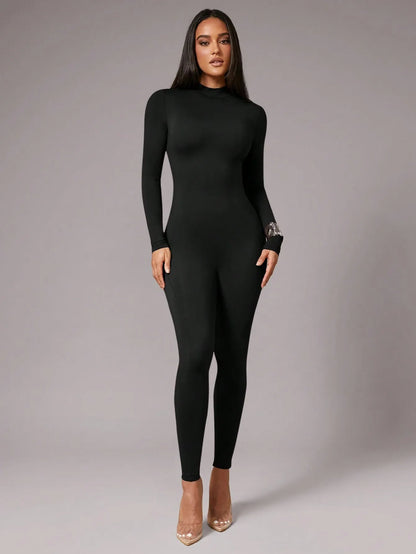 Knit Skinny Jumpsuit