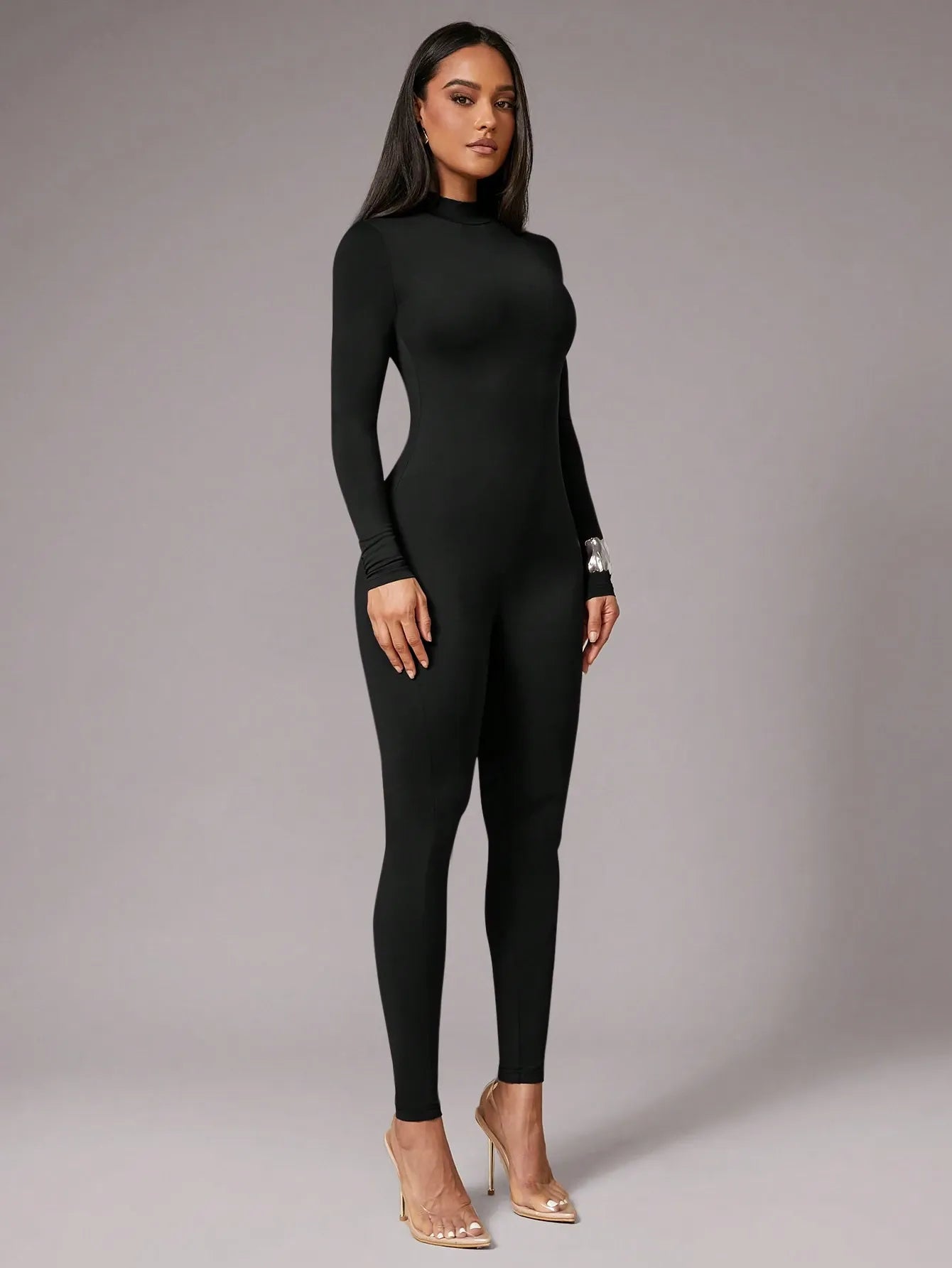 Knit Skinny Jumpsuit