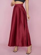 PETITE High Waist Flared Skirts