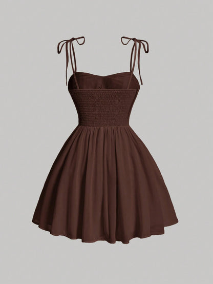 Ruched Bust Cami Dress