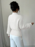 Casual Pullover Bow Detail Sweater