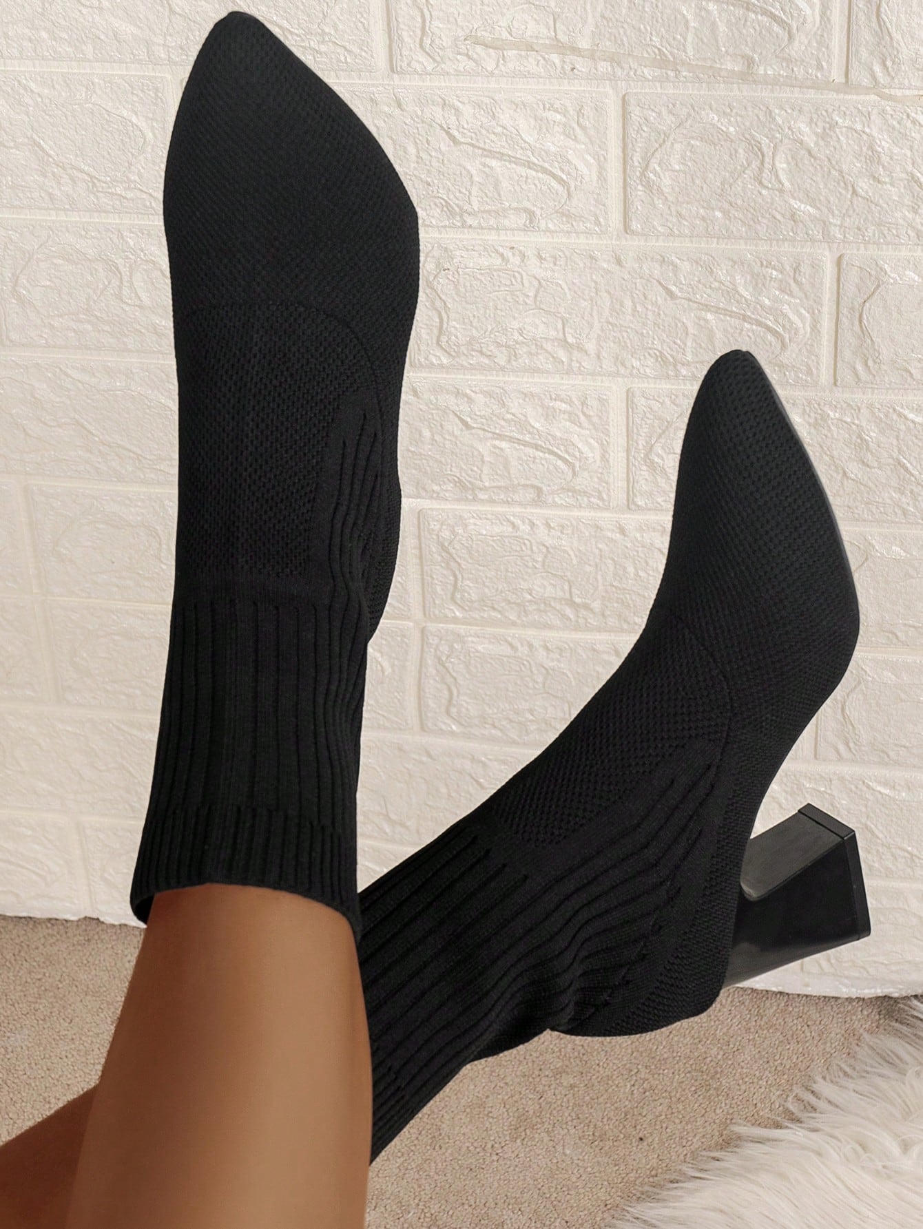 Elegant Thick Heel Boots