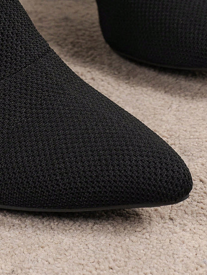 Elegant Thick Heel Boots