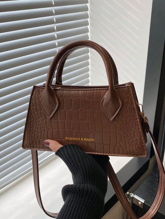 Retro Minimalist Style Fashion Handbag