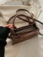 Retro Minimalist Style Fashion Handbag