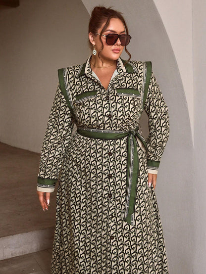 Vintage Long Sleeve Dress