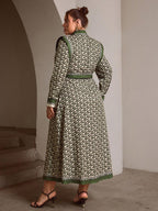 Vintage Long Sleeve Dress