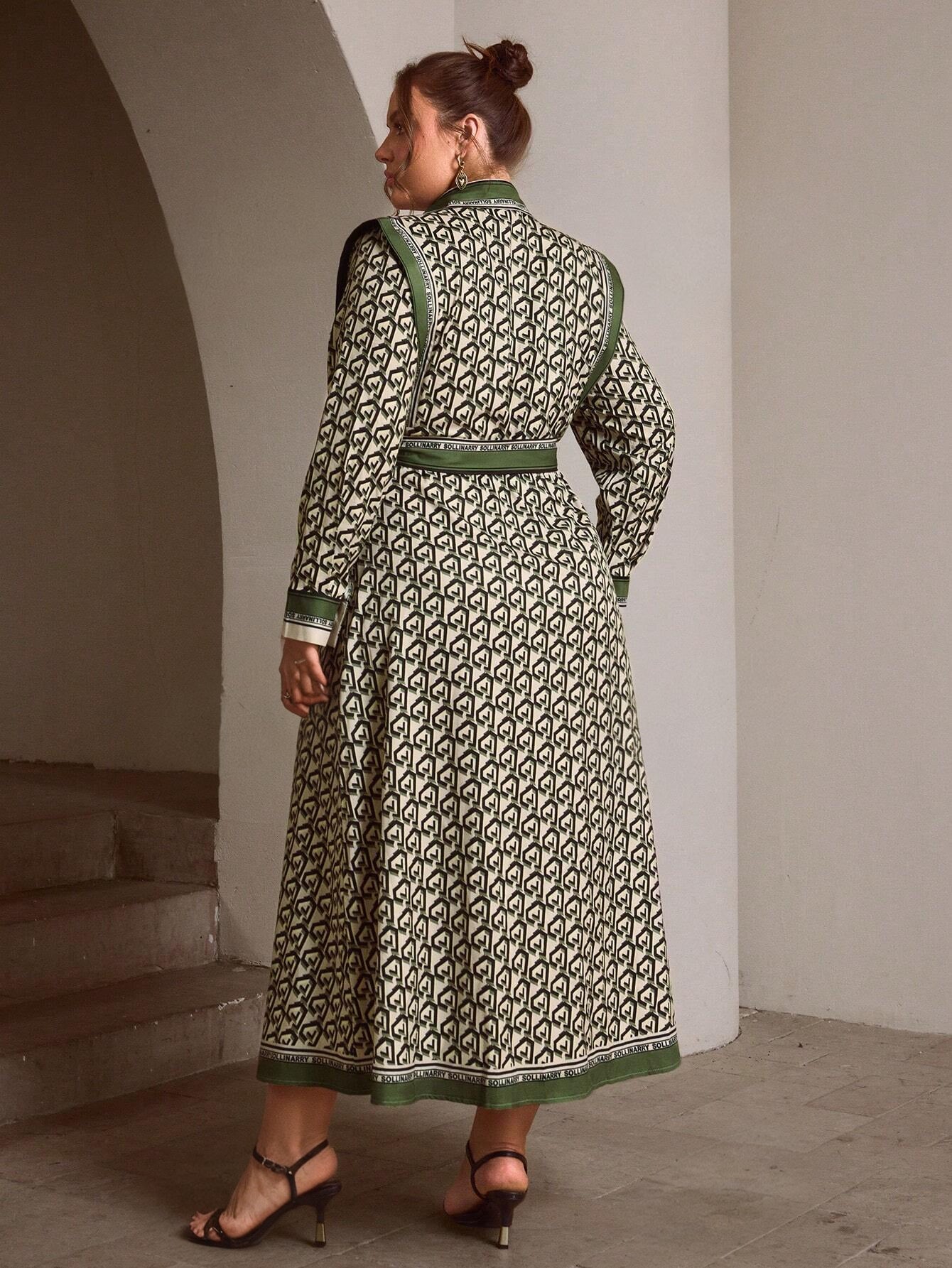 Vintage Long Sleeve Dress