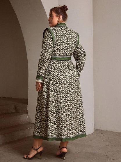 Vintage Long Sleeve Dress