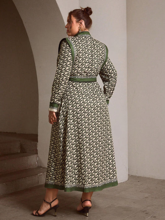 Vintage Long Sleeve Dress